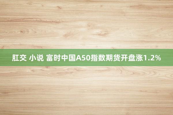 肛交 小说 富时中国A50指数期货开盘涨1.2%